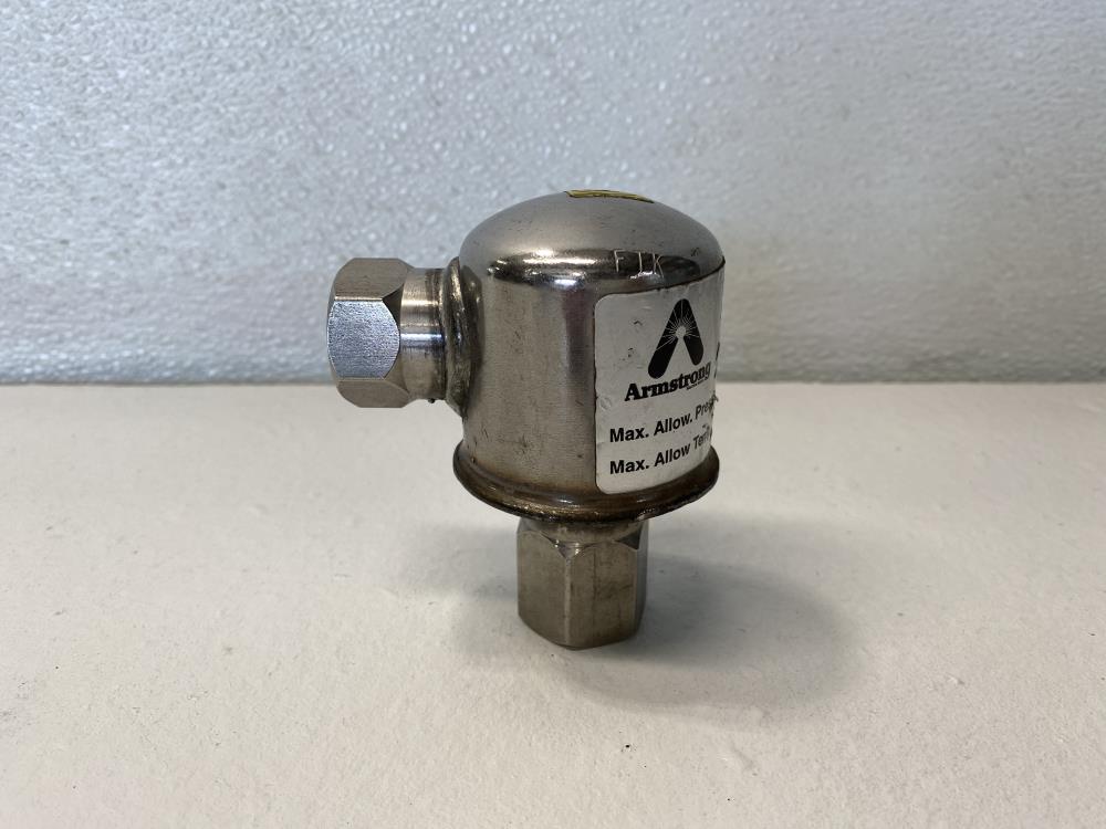 Armstrong 1/2" NPT Thermostatic Steam Trap or Air Vent TTF-1R, 300 PSIG